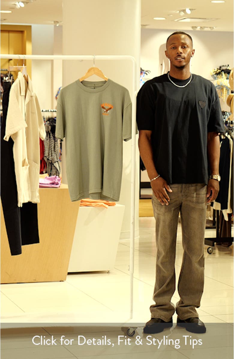 Premium Bradley Embroidered Cotton T-Shirt, sales video thumbnail