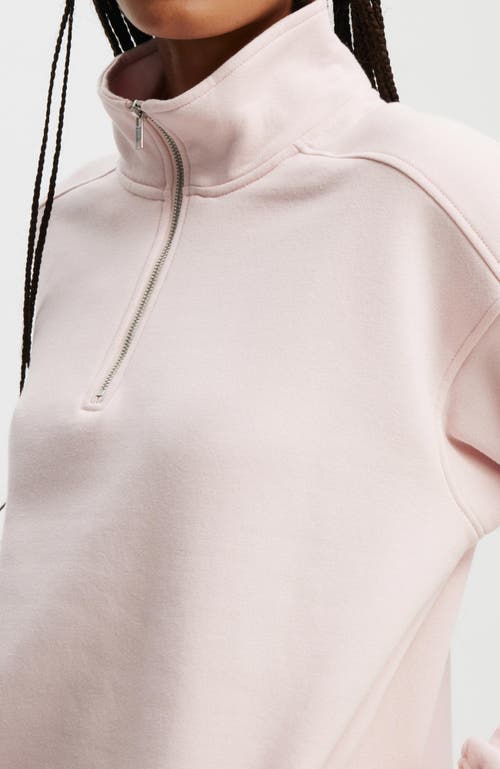 COTTON ON COTTON ON CLASSIC FLEECE OVERSIZED HALF ZIP SWEATSHIRT 