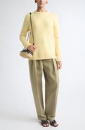 Bottega Veneta Wool & Linen Blend Pants