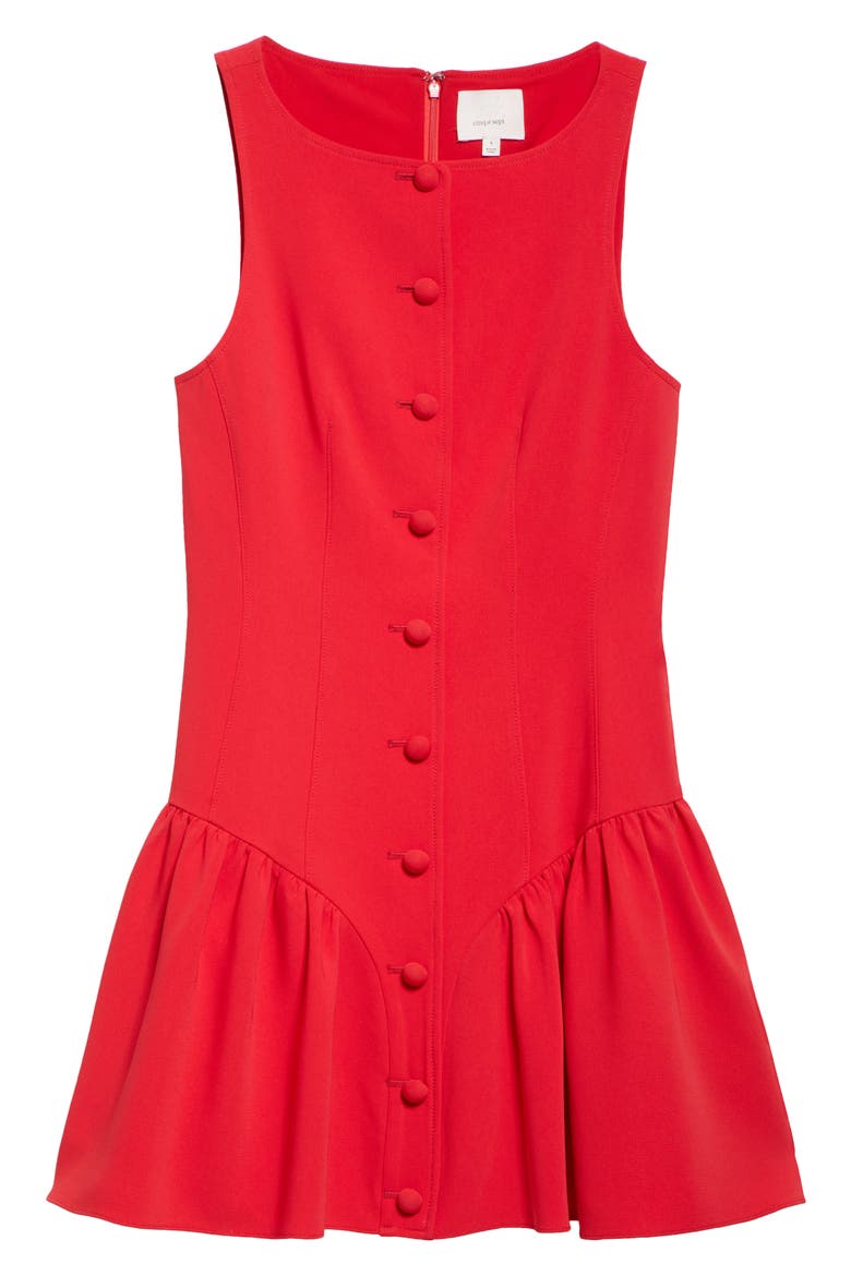 Royce Sleeveless Minidress, Alternate, color, RED SAPPHIRE