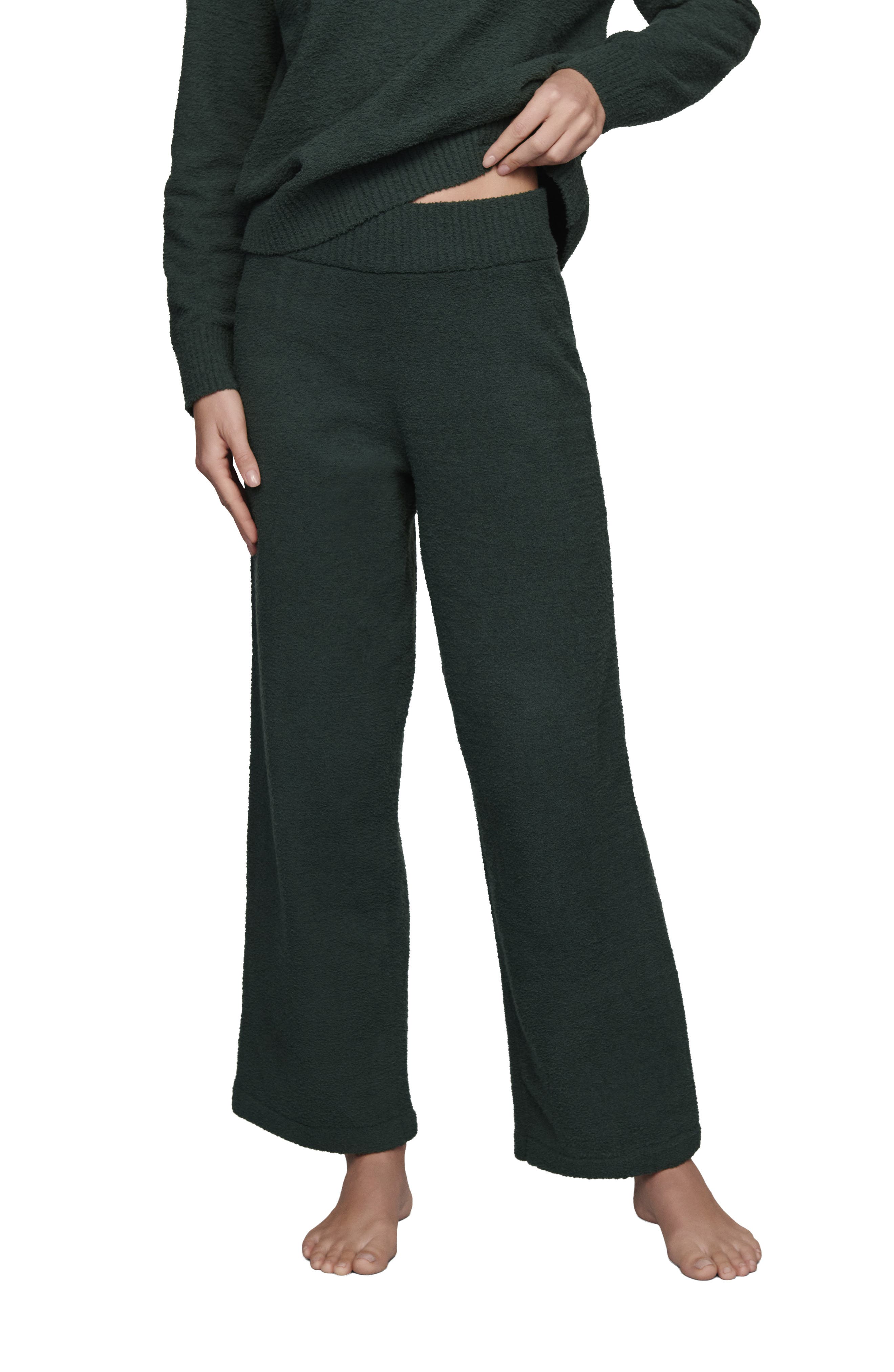 Wide Leg Boucle Pants