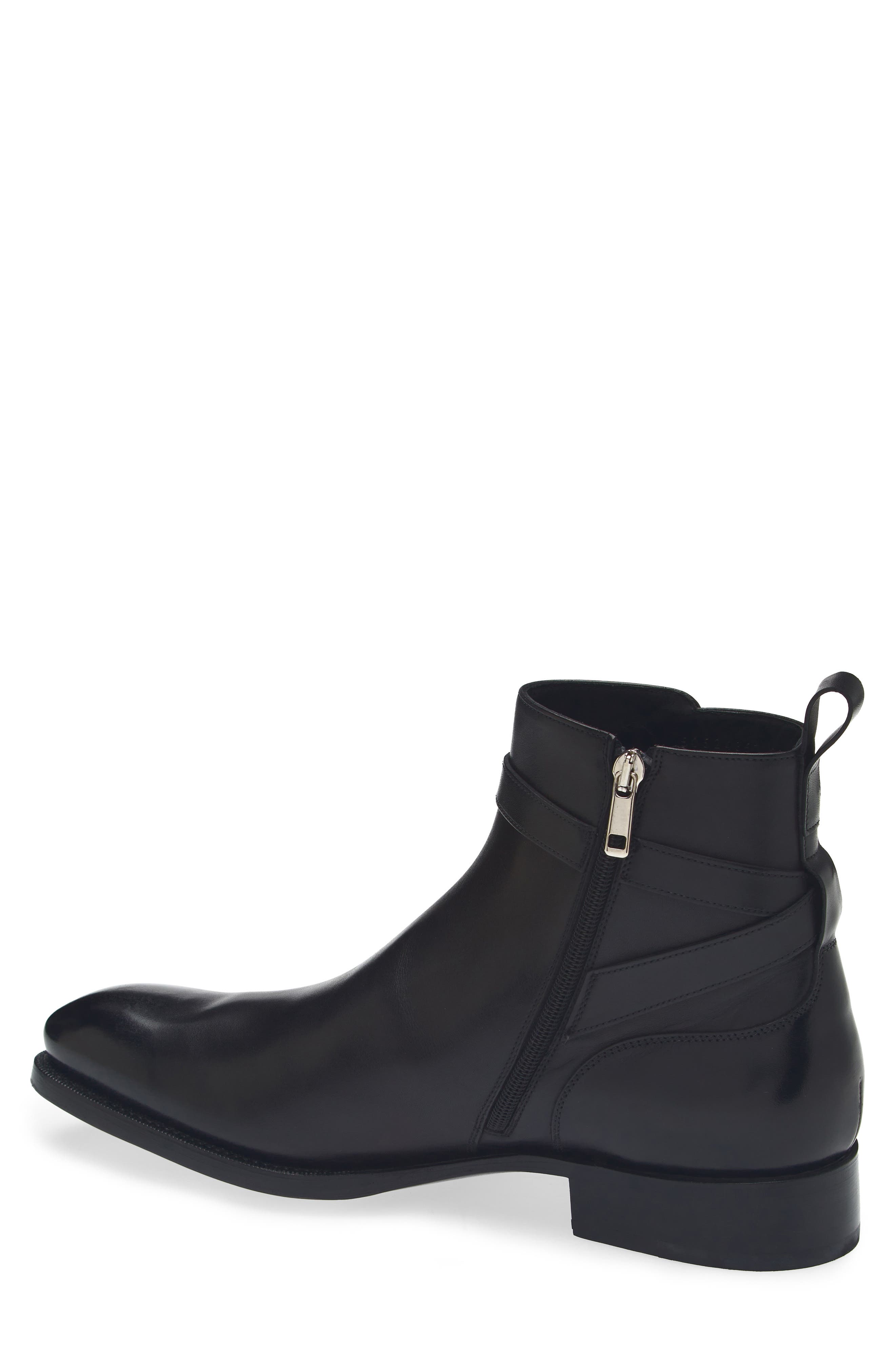 BOSS Rill Side Zip Boot, Alternate, color, Black