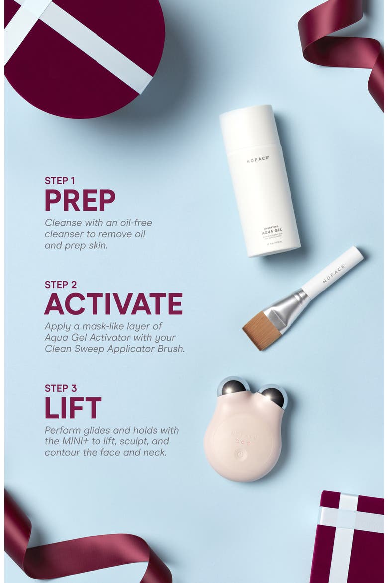 MINI+ Smart On-The-Go Facial Toning Starter Kit $325 Value, Alternate, color, SANDY ROSE