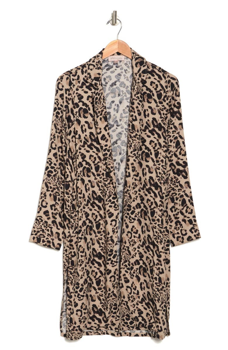 PHILOSOPHY REPUBLIC CLOTHING Collared Duster Jacket, Alternate, color,