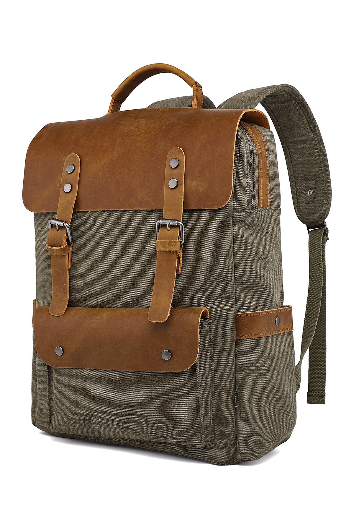 THE SAME DIRECTION Valley Hills Canvas Backpack, Alternate, color, 