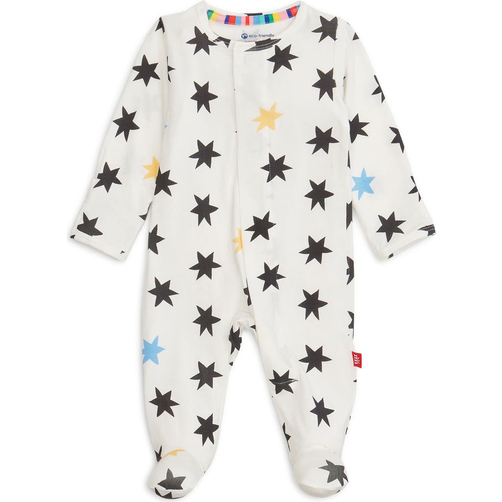 Magnetic Me Cosmic Confetti Footie in White  product