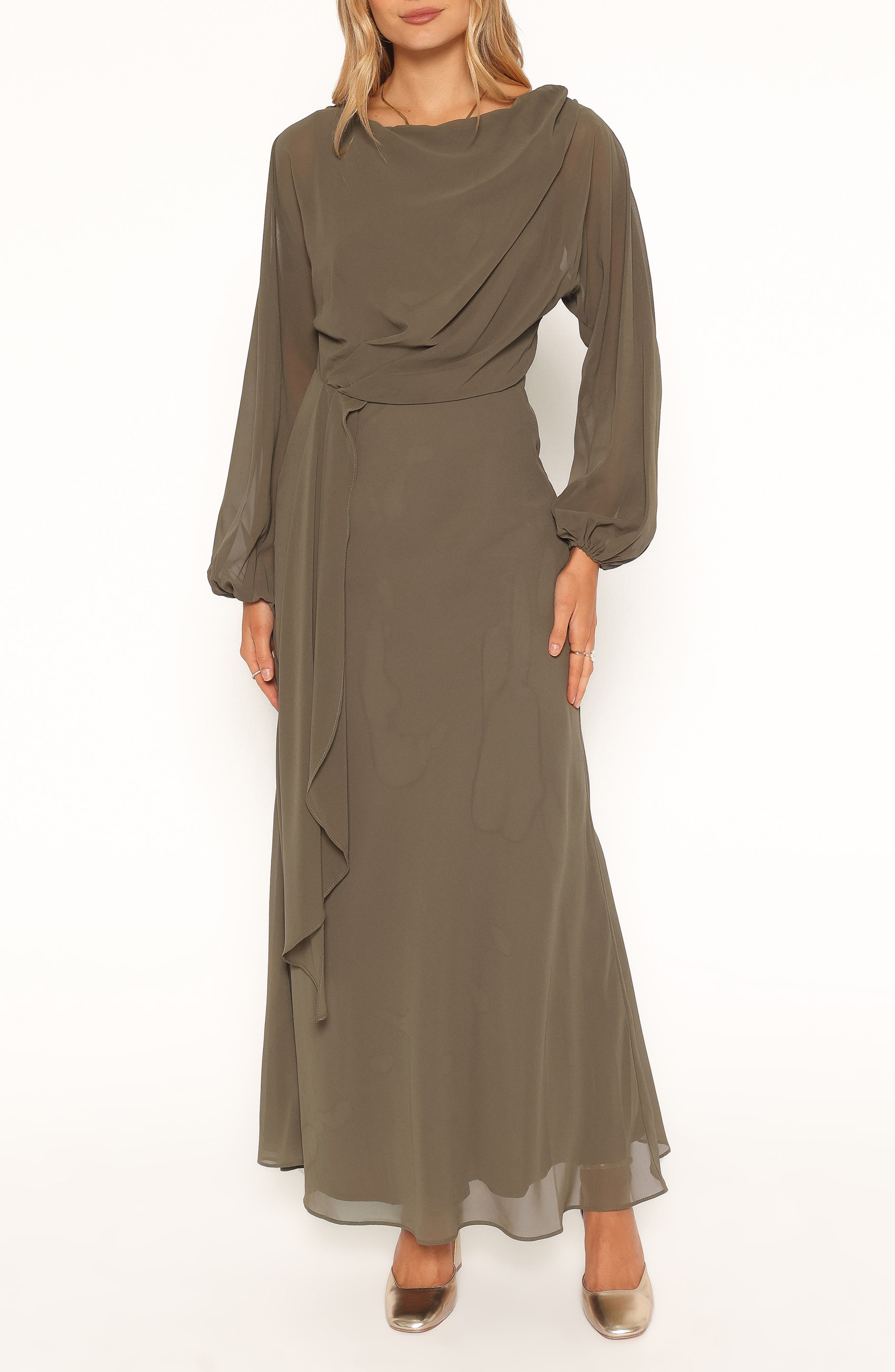 selected OLIVE GREEN