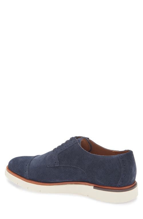 Allen Edmonds Caleb Hybrid Cap Toe Derby In Sea