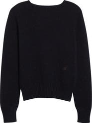 Johnstons of Elgin Cairn Donegal Cashmere Crewneck Sweater