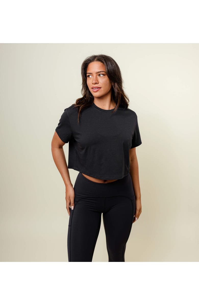 while on earth<sup>™</sup> Range Tee, Alternate, color, Black