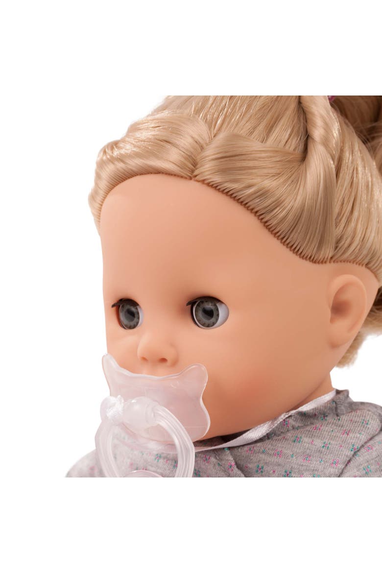 13" Soft Cloth Bath Baby Doll, Alternate, color, Multicolored