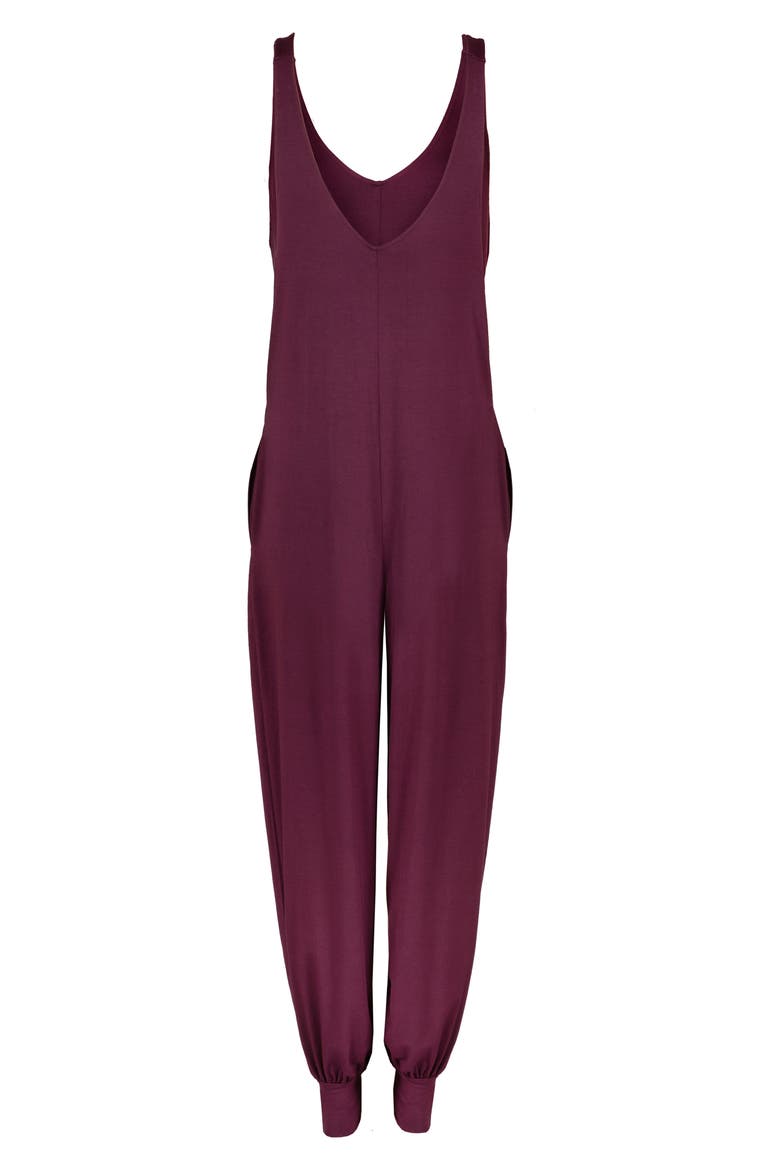 All Day Jumpsuit, Alternate, color, PLUM