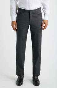 Jack Victor Sage Melange Stretch Wool Pants
