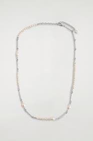 COS Asymmetric Freshwater Pearl Necklace