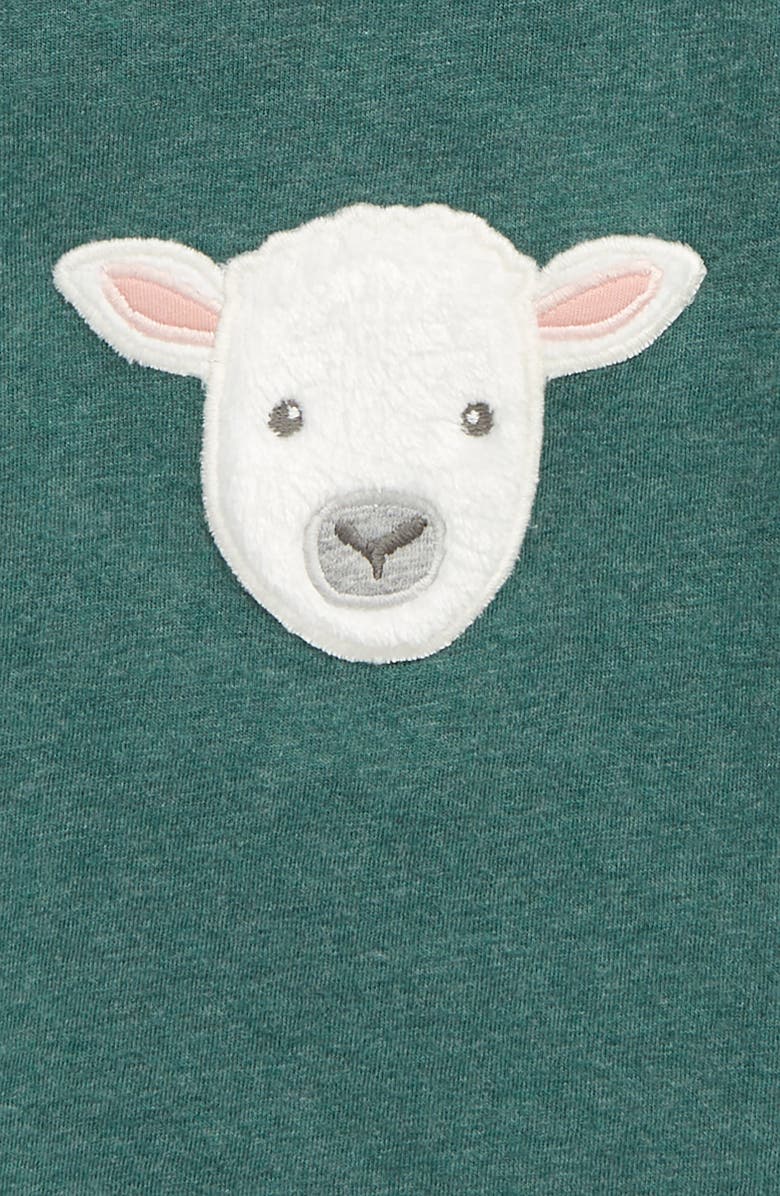 Mini Boden Embroidered Raglan Shirt, Alternate, color,