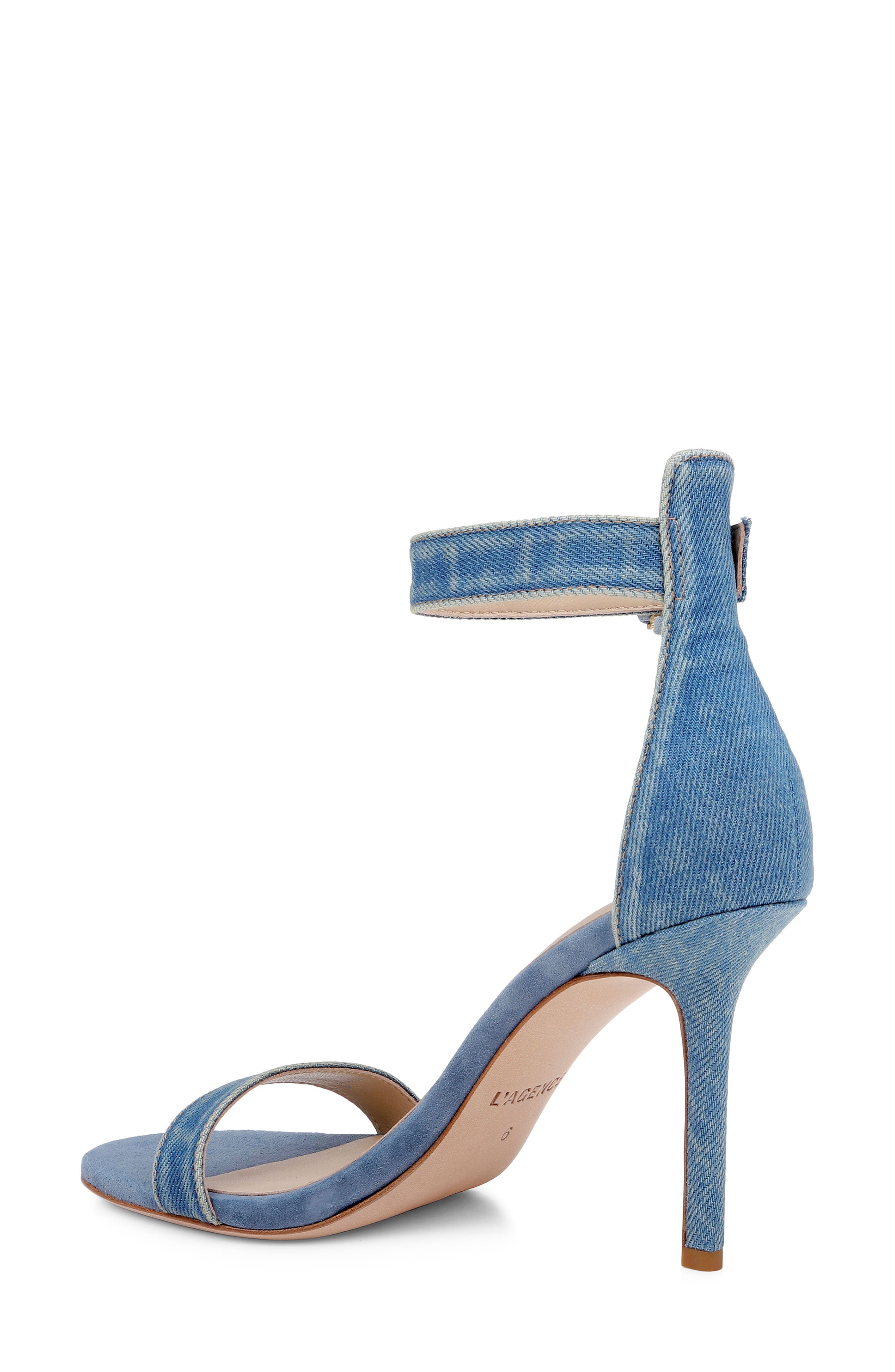 Gisele VII Sandal, Alternate, color, LIGHT DENIM