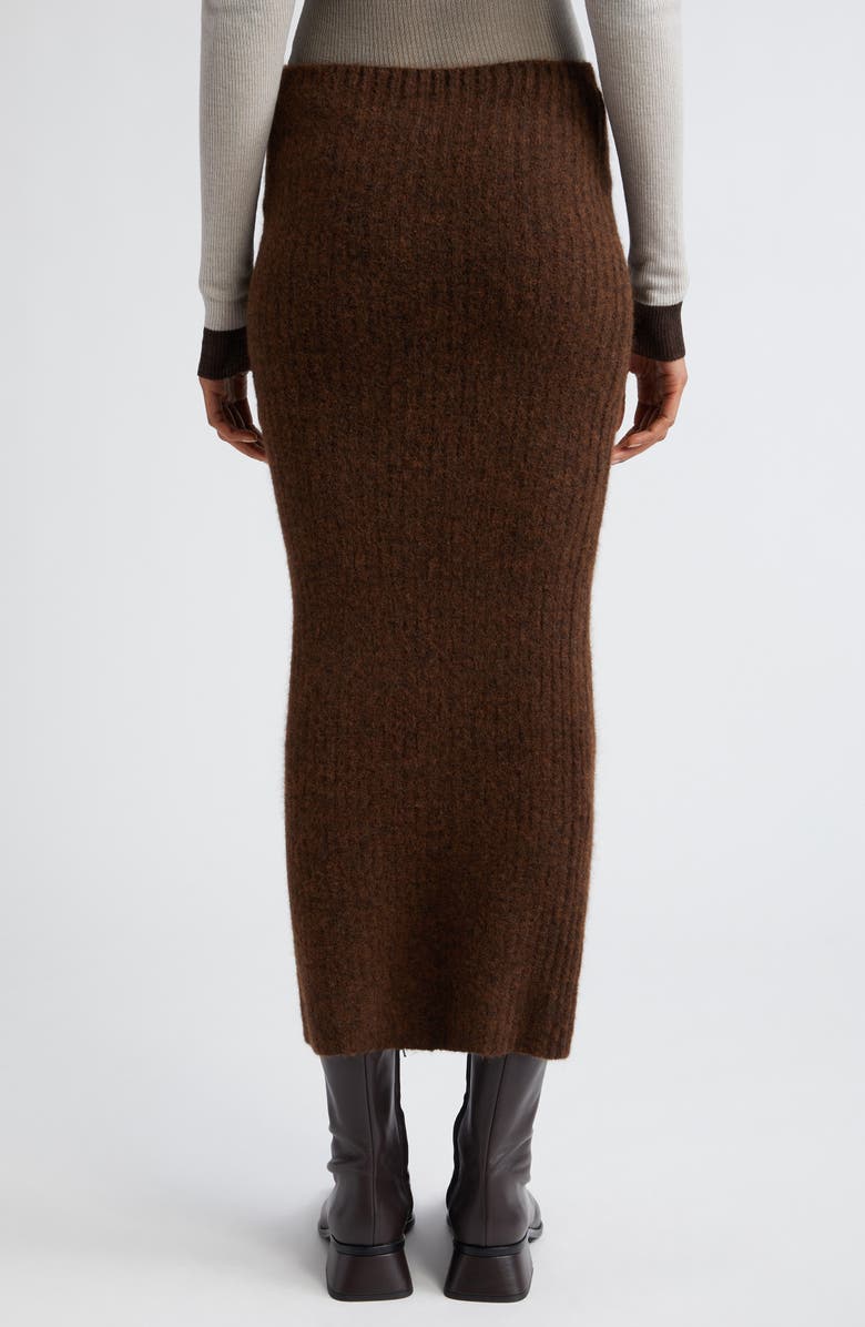 Paloma Wool Siracuza Alpaca & Wool Blend Rib Sweater Skirt, Alternate, color, 