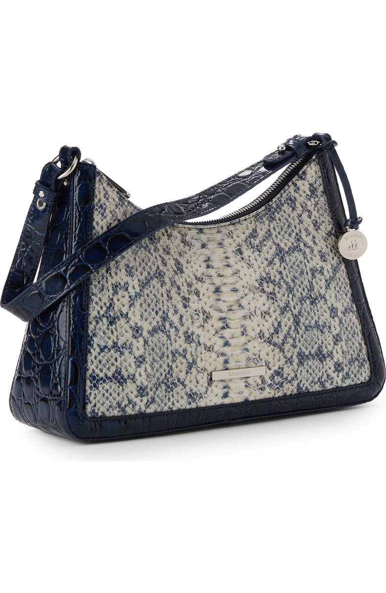 Brahmin Esme Embossed Leather Shoulder Bag, Alternate, color,