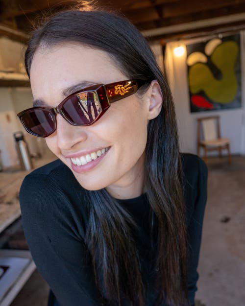 Epokhe Guilty Sunglasses In Brown