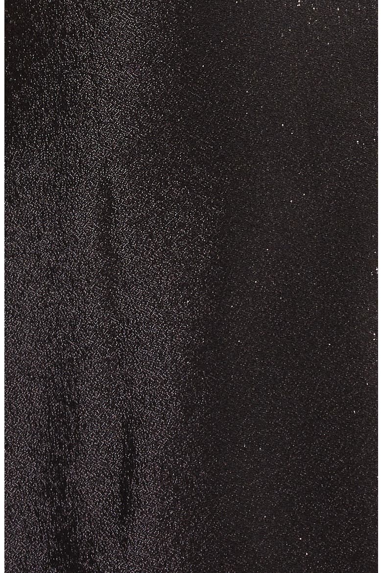 Ana Shimmer Bow Belt Minidress, Alternate, color, ZINK METALLIC SUITING