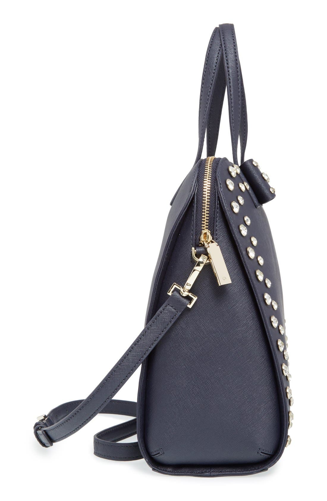 Kate Spade New York 'davies mews - merriam' embellished satchel, Alternate, color, 