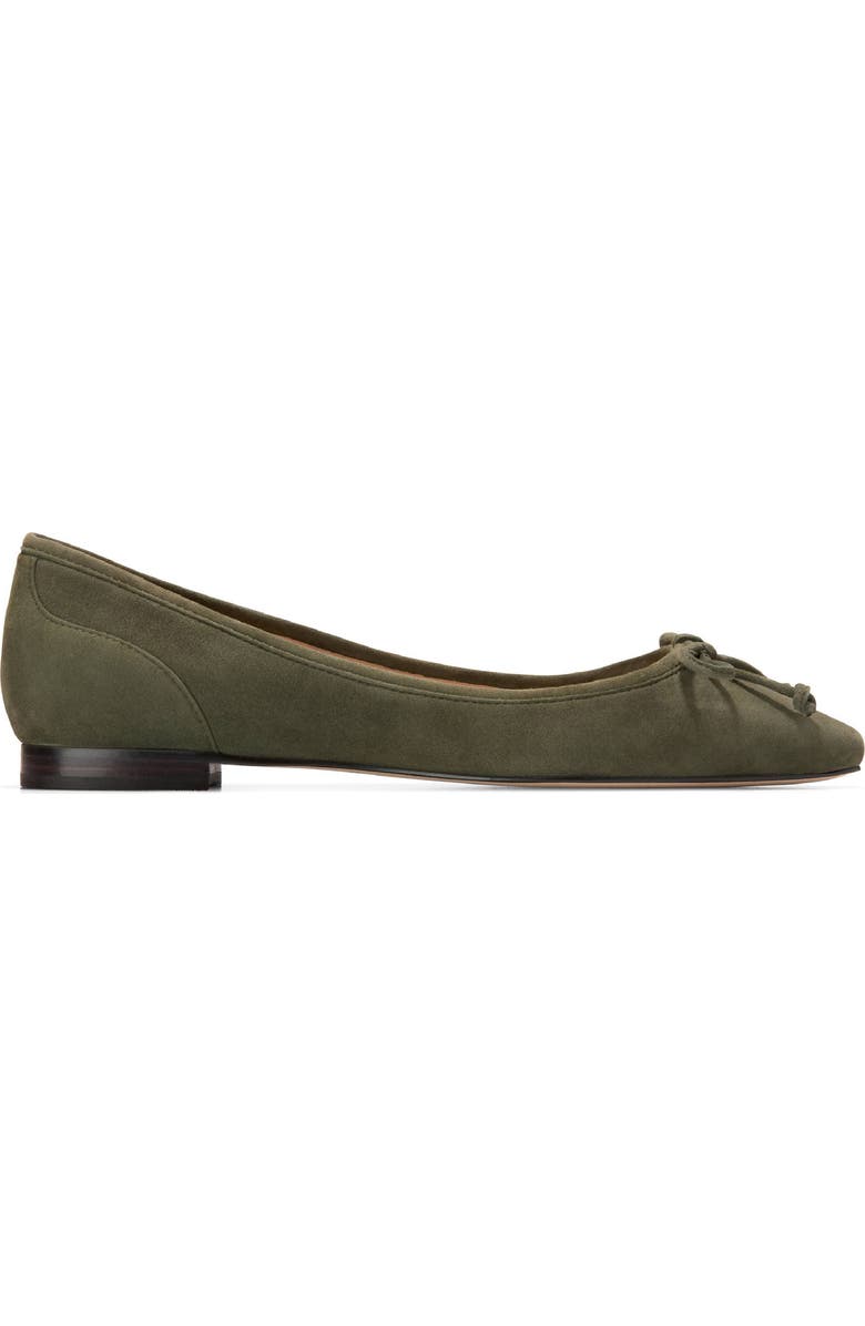 Cole Haan Paget Ballet Flat, Alternate, color, Olive Night Suede