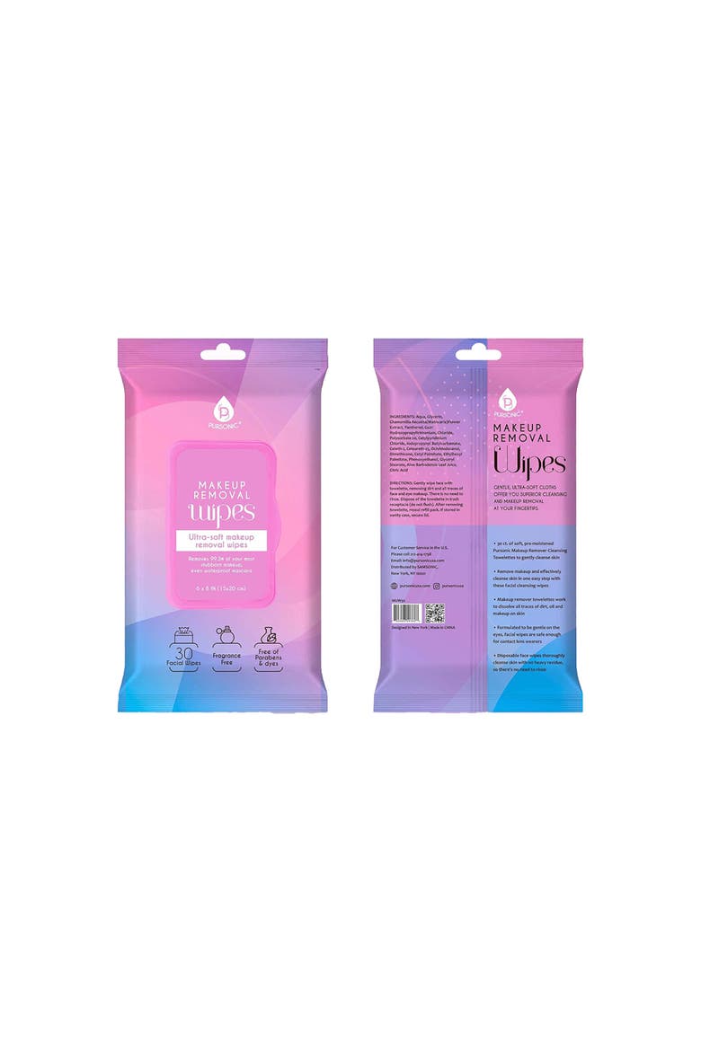 Makeup Removal Wipes 12 Pack, Alternate, color, Pink