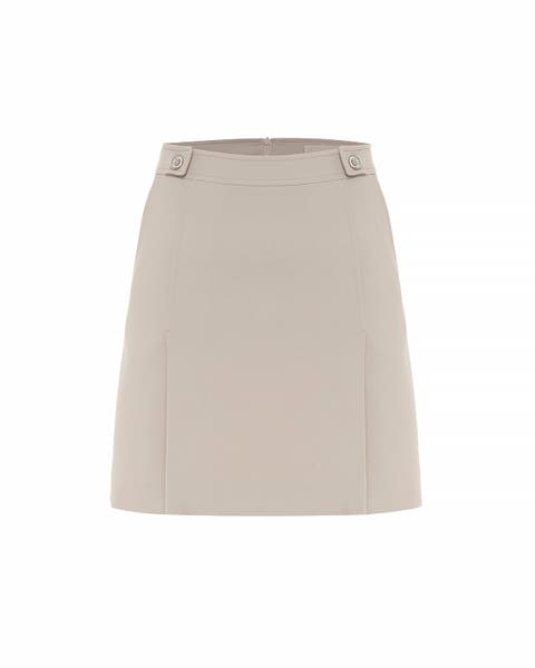 Daphne Front Slit Skirt