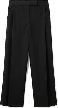 MANGO Pleated Wide Leg Pants