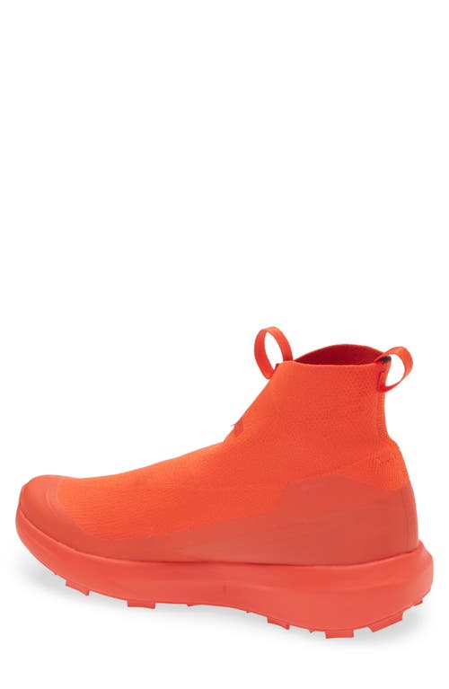 Arc'teryx Norvan 4 Nivalis Waterproof Running Shoe In Orange