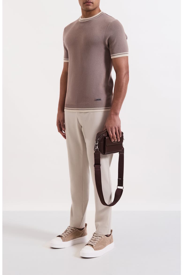 Aster Tailored Stretch Slim Leg Trousers, Alternate, color, Light Beige