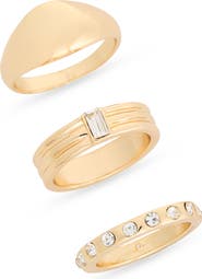 NORDSTROM RACK Assorted Set of 3 Rings