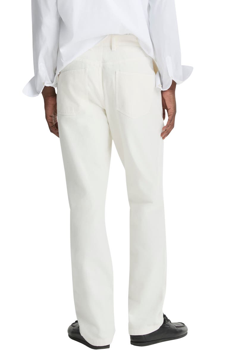 Vince Five-Pocket Cotton Chinos, Alternate, color, Off White