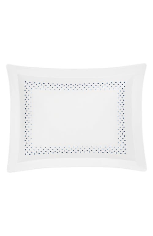 Matouk Dorothy 600 Thread Count Sham In Blue Ombre