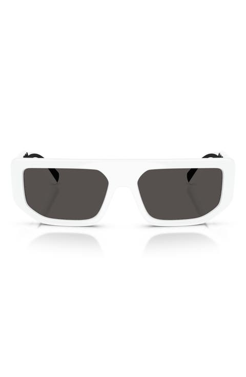 56mm Rectangular Sunglasses