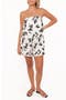 selected Cream Black Floral