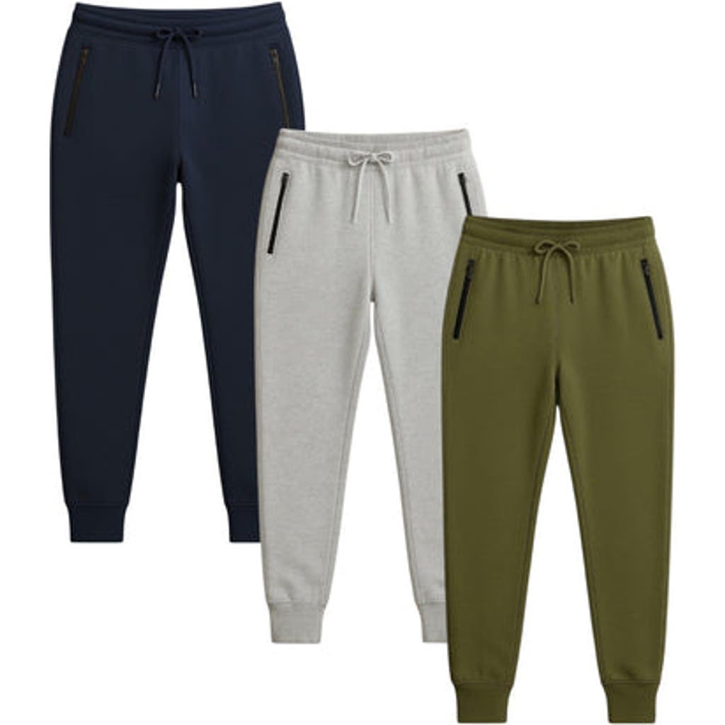 Benben Womens 3 Pack Ultra Soft Fleece Joggers