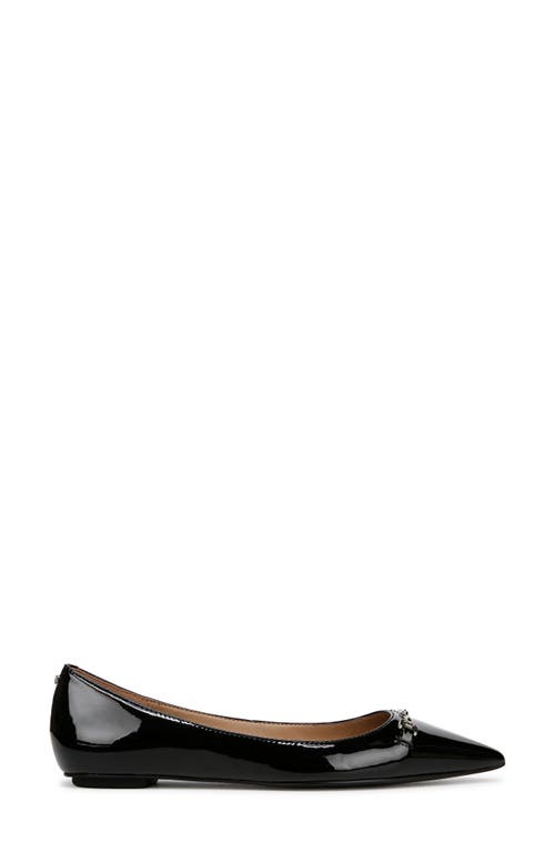 Sam Edelman Nori Pointed Toe Flat In Black