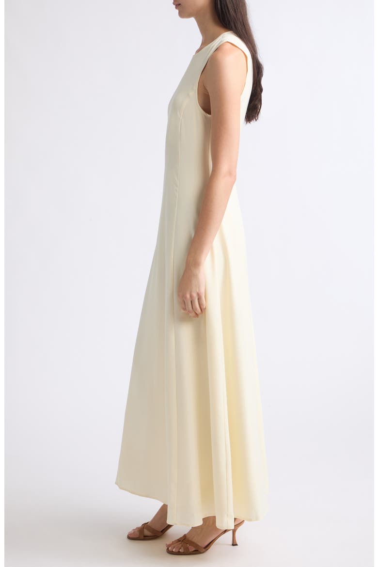 Cady Scoop Neck Midi Dress, Alternate, color, IVORY