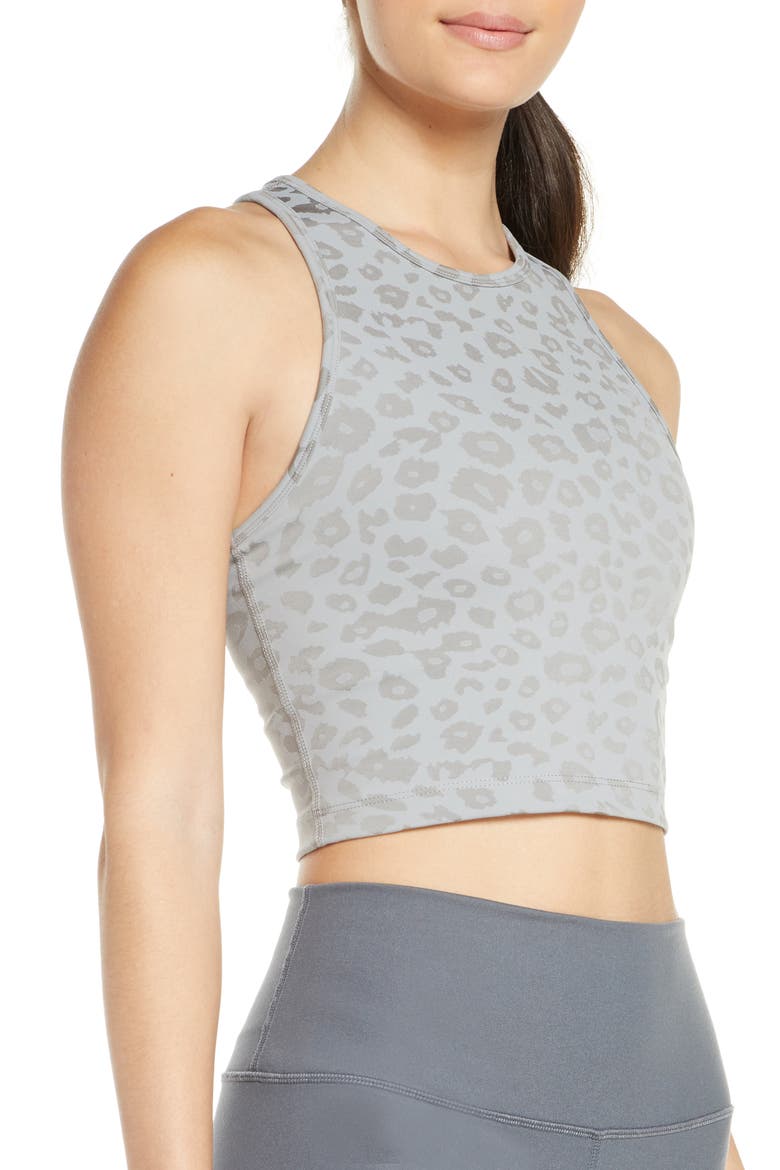 Studio Crop Tank, Alternate, color, GRAY