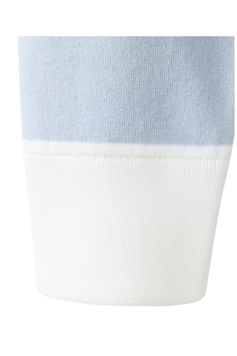 Stripe Rugby Sweater, Alternate, color, SKY BLUE