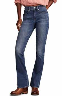 Lucky Brand Stevie High Waist Mini Bootcut Jeans