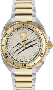 PLEIN SPORT Thunder Force Quartz Bracelet Watch, 47mm