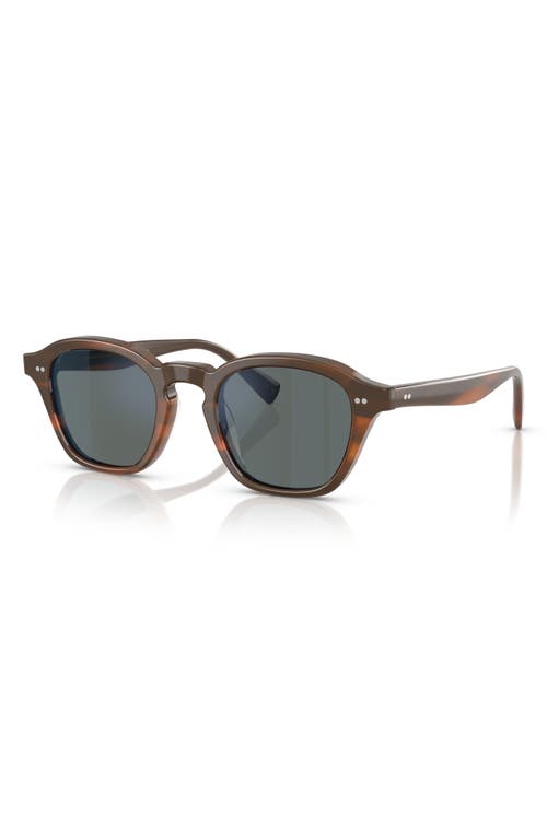 OLIVER PEOPLES OLIVER PEOPLES 48MM SMALL SQUARE SUNGLASSES