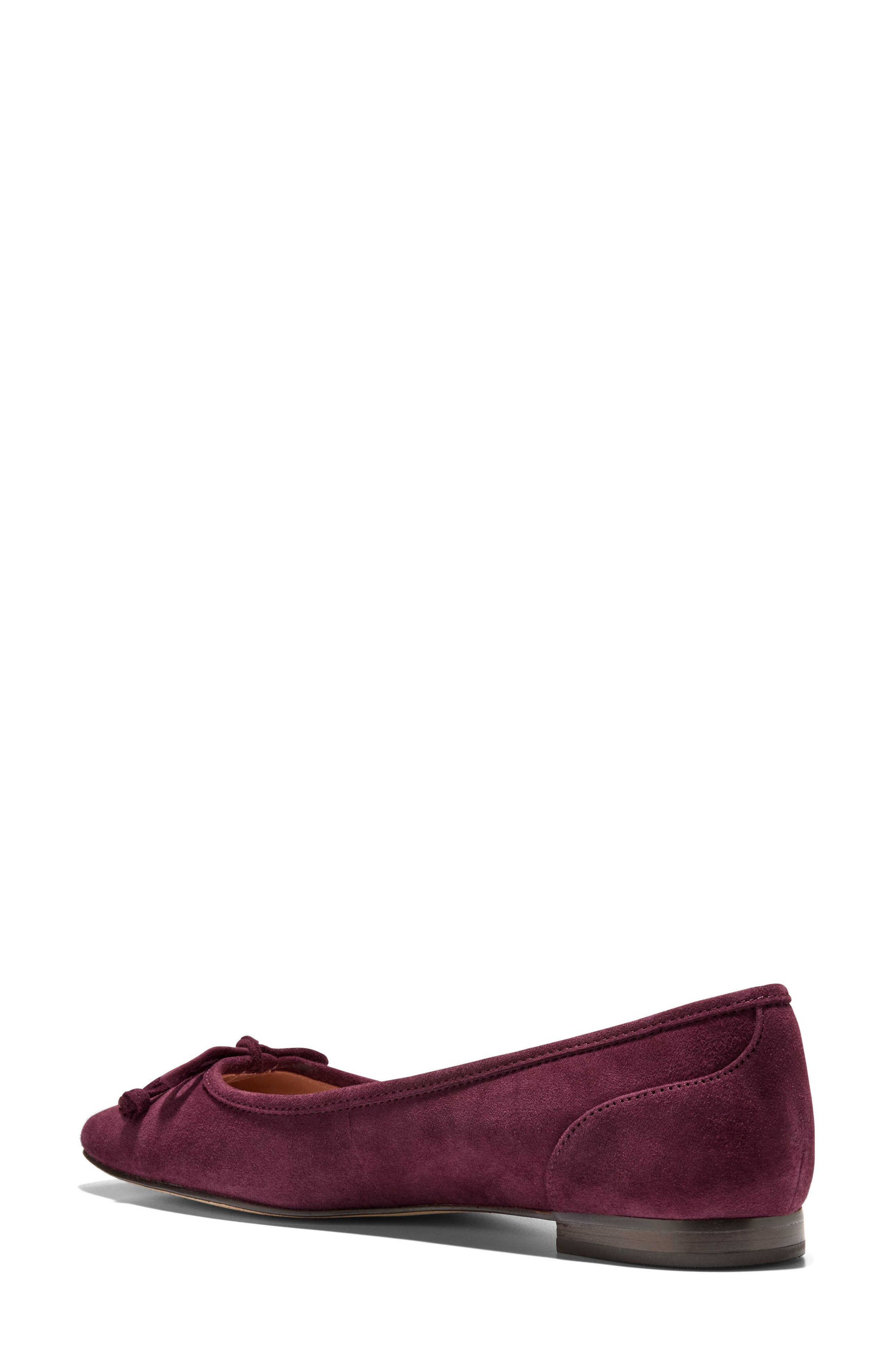 Paget Ballet Flat, Alternate, color, BLACK GARNET