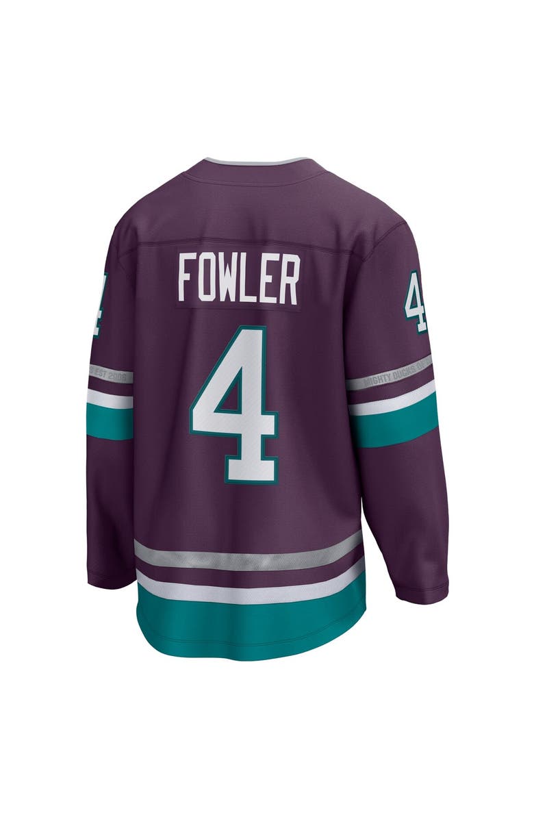 FANATICS Men's Fanatics Branded Cam Fowler Purple Anaheim Ducks 30th Anniversary Premier Breakaway Jersey, Alternate, color, 