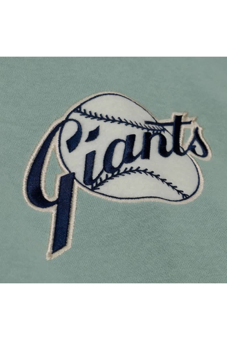 Women's Mitchell & Ness  Green San Francisco Giants Yacht Rock Sweatshirt, Alternate, color, Green