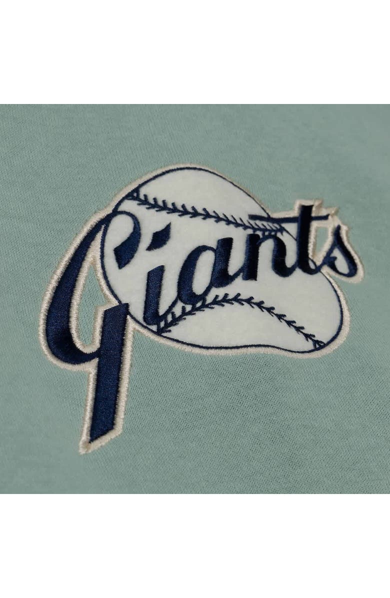 Mitchell & Ness Women's Mitchell & Ness  Green San Francisco Giants Yacht Rock Sweatshirt, Alternate, color, Green