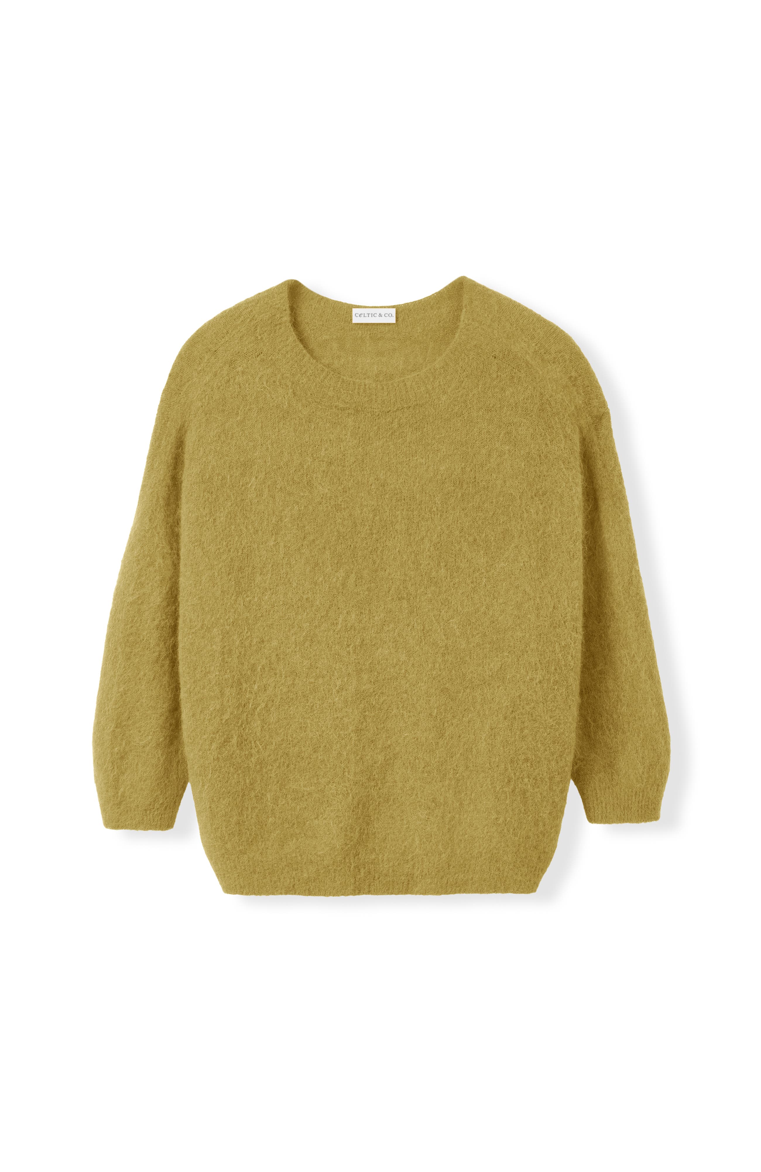 Crew Neck Alpaca Sweater - image 2