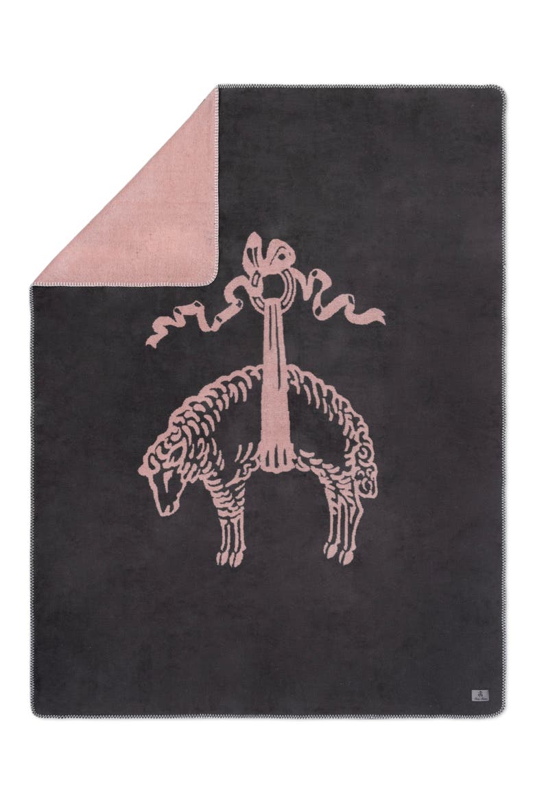 Double Faced Blanket, Alternate, color, BLUSH